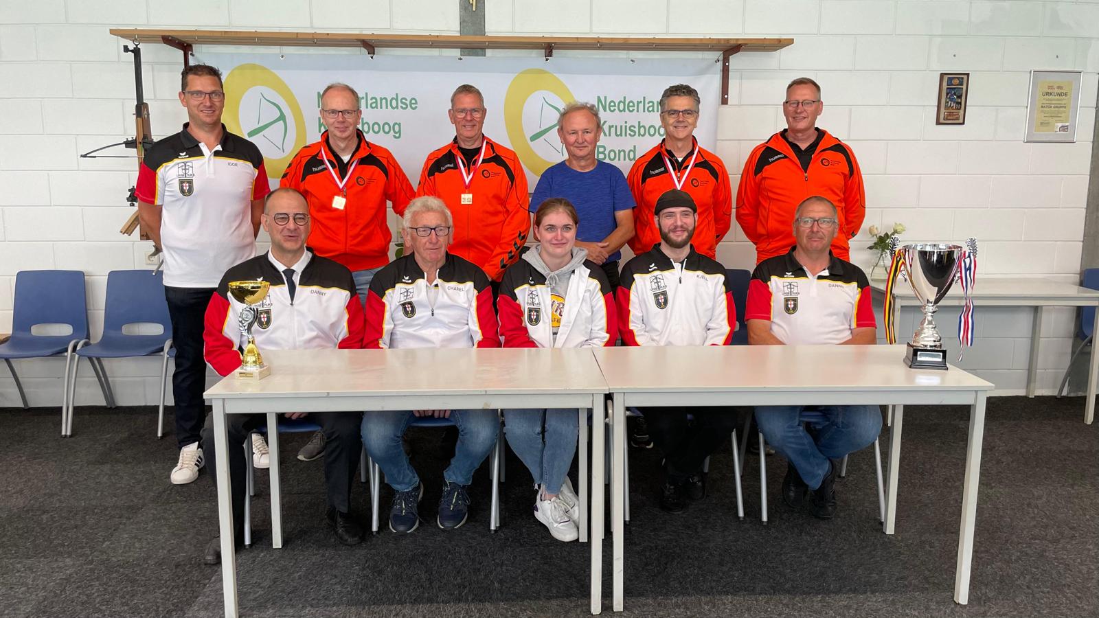 Nederlandse Matchschutters winnen interland tegen België